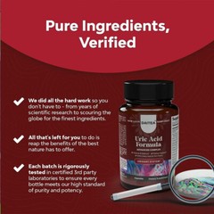 Uric Acid Formula -Tart Cherry, Celery, Milk Thistle,Cranberry – Cleanse & Detox