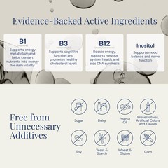 Raena B-Essentials Vitamin B Complex For Energy Metabolism And Stress Wellness