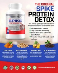 Spike Protein Detox – Support Supplement with Nattokinase 4000Fu,…
