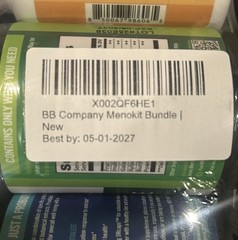 BB Company Menopause Bundle Provitalize Previtalize Inergy Plus 3 Bottles New