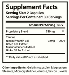 5-Pack Red Root Hack Vision – RedRoot Vision – Eye Support 300 Hack Capsules