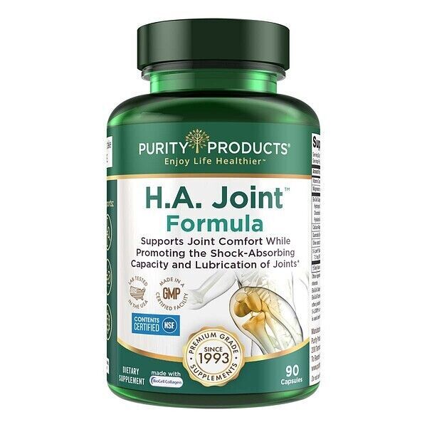 Purity Products HA H.A. Joint Formula 90 Capsules NSF Certified New exp 1/2025