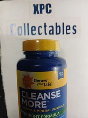 Cleanse More Overnight Formula | 100 Vegetarian Capsules | by Renew Life