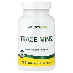 2 X NaturesPlus, Trace-Mins�, Trace Mineral Complex, 180 Tablets