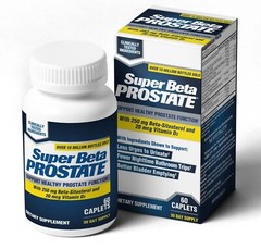 New Vitality Super Beta Prostate Urinary Health Caplets 60ct LOT OF 3 EXP 09/28+