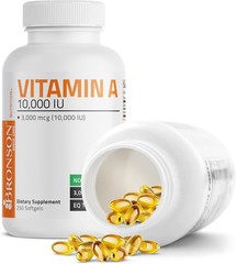 10,000 IU Premium Non-GMO Formula Supports Healthy Vision & Immune System with 2
