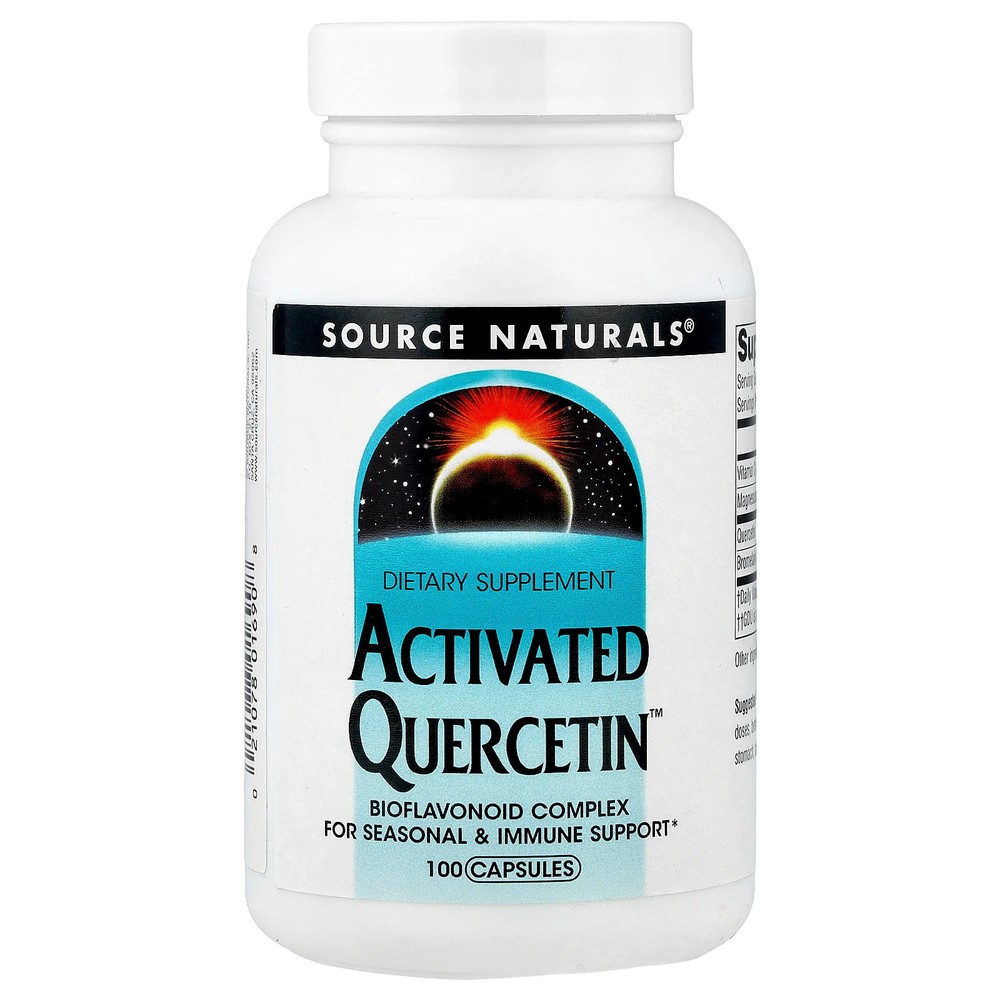 2 X Source Naturals, Activated Quercetin�, 100 Capsules