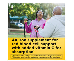 Nature Made Iron with Vitamin C Gummies, 70 Count