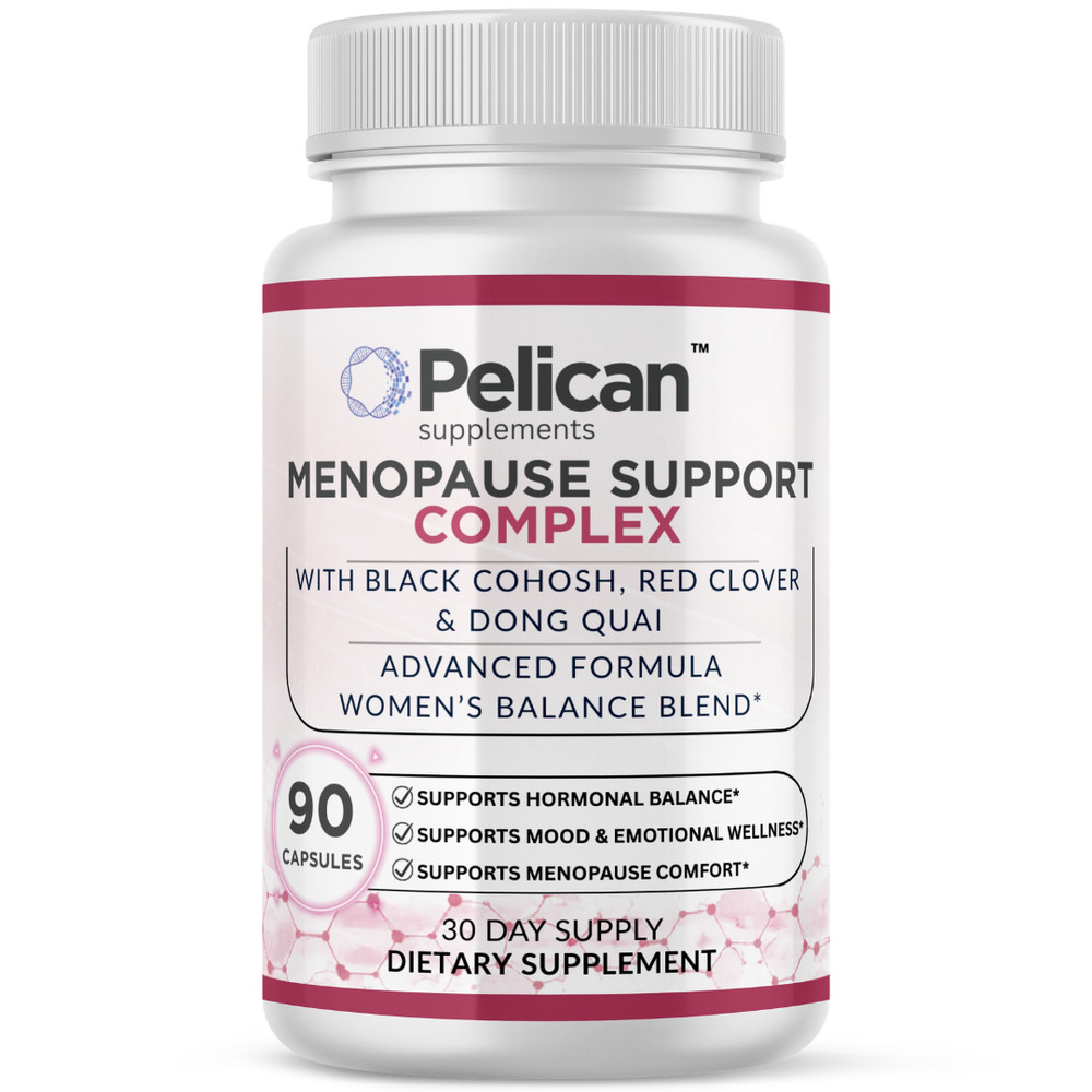 Pelican Menopause Support Complex – Hormone & Mood Support – 90 Capsules