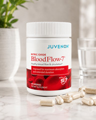 Juvenon BloodFlow-7 Nitric Oxide Supplement Healthy Blood Flow 60 Capsules