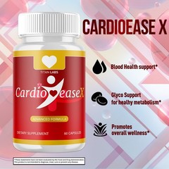 (3 Pack) CardioEase X Advanced Blood Health Support Cardio Ease X 180 Capsules