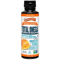 Barlean’s Total Omega 3 6 9 Orange Crème Liquid 8 Ounce (Pack of 1), Default