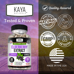 3X 60 count Immune Support, Elderberry capsule, Daily Immune and Antioxidants