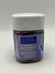 OLLY Relaxing Magnesium Gummies, Supports Muscle 1 Count (Pack of 60)
