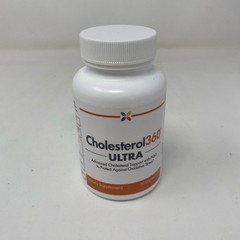 Stop Aging Now Cholesterol360 ULTRA, 30 Veggie Caps – White