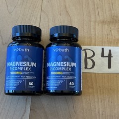 Vi Youth Magnesium 7 Complex 1000mg High Absorption 60 Capsule EXP 2/29 LOT OF 2