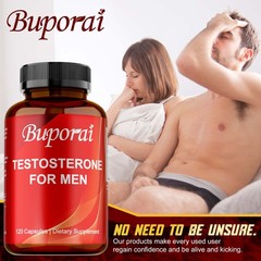 Testosterone for men 120pcs – Workout for Energy, Stamina & Strength Booster