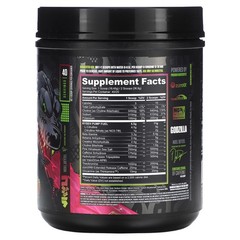 2 X Ryse Supps, Godzilla, Pre-Workout, Strawberry Kiwi, 1.6 lbs (738 g)