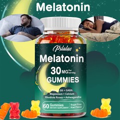 Melatonin 30mg – Regulate Sleep Cycle,Relieve Stress & Anxiety- with Ashwagandha