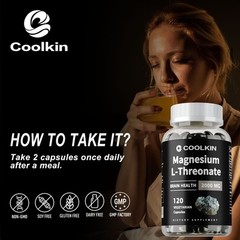 Magnesium L-Threonate 2000mg – Memory and Focus, Nootropic Brain Booster