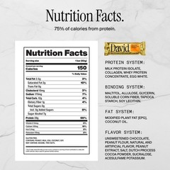 David High Protein Bars No Sugar – Sugar Free Protein Bars, Low Carb, Gluten