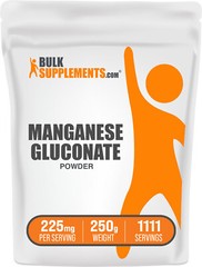 BulkSupplements Manganese Gluconate – Mineral Supplement – Bone Supplement