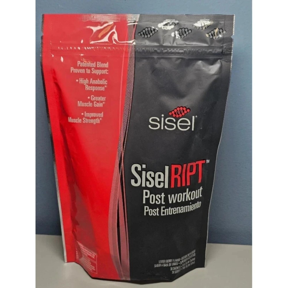 Sisel SiselRIPT RIPT Post Workout Lemon Berry 30 Sachets Free Shipping