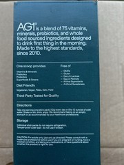60 Pack AG1 Daily Foundational Nutrition – Whole Food Dietary Supplement