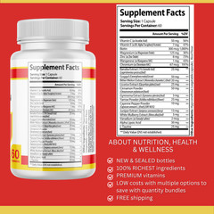 Sweet Restore- Blood Support- 4 Bottles- 240 Capsules