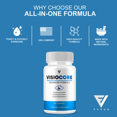 VisioCore Advanced Formula, Visio Core Eye Care Support (60 Capsules)