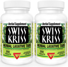 Herbal Laxative – 250 Tablets (2 Pack) for Gentle Digestive Relief