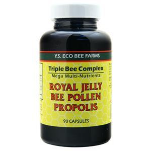 Y.S. Eco Bee Farms Triple Bee Complex – Royal Jelly, Bee Pollen, Propolis