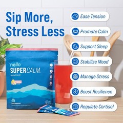 Calming Natural Powder Drink Mix Stress Relief & Restful Sleep Wellness Support