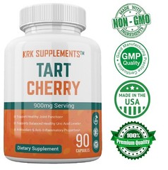 1x Tart Cherry Extract 900mg Antioxidant Anthocyanins Gout Joint Pain Arthritis