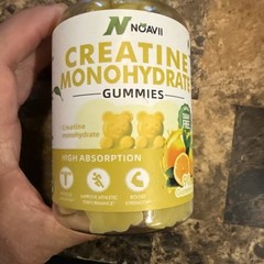 Noavii Creatine Monohydrate Gummies, Sugar-Free 90 Gummies