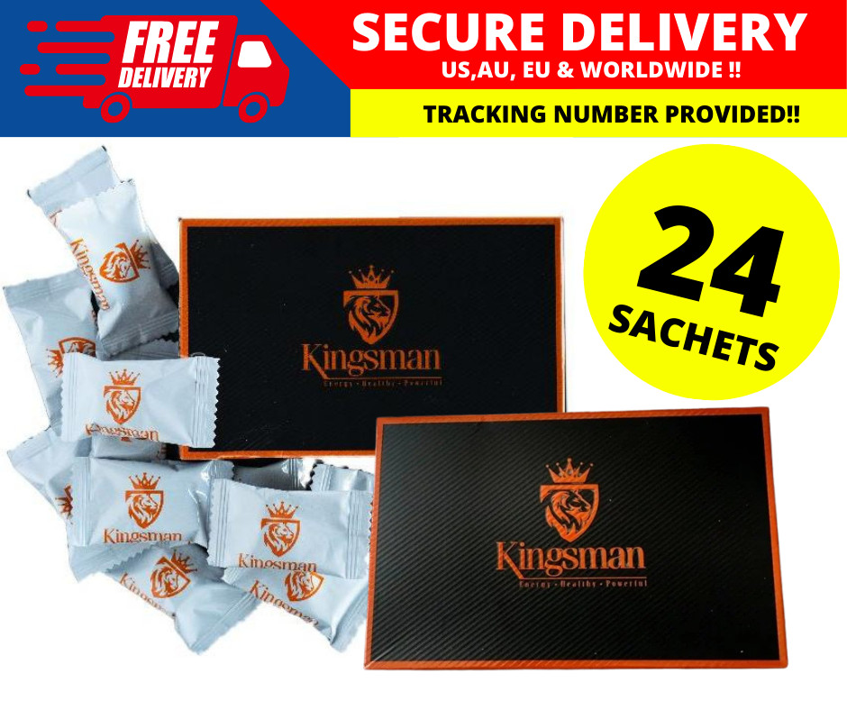 2 x Kingsman Candy Supplement for Men Energy 12 Pcs/box