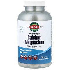 2 X KAL, Calcium Magnesium, 250 Tablets
