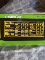 Honey Stinger Caffeinated Energy Chews, 12 Pack (Stingerita Lime) Gluten Free