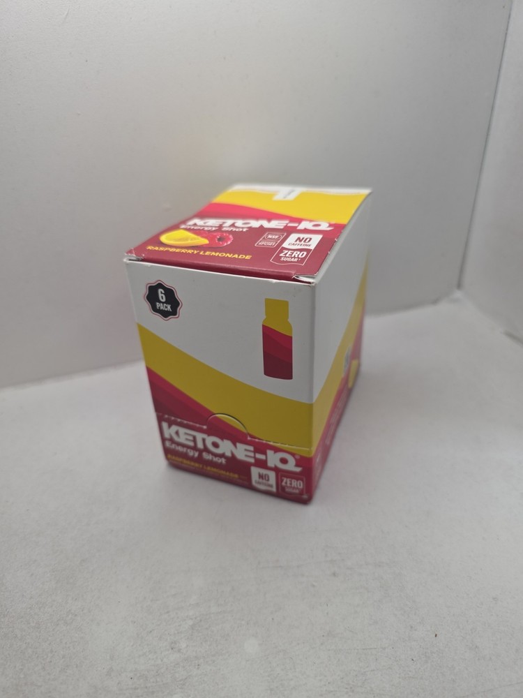 Energy Shot, Raspberry Lemonade, Caffeine Free, 6 Bottles, 2 fl oz (59 ml) Each