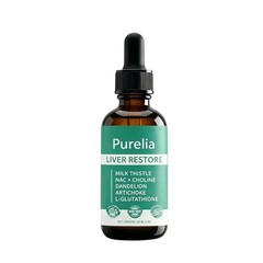 Purelia Liver Restore, Complete Liver Support Supplement with Milk Thistle, Dand