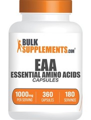 Eaa Capsules 360 Count Essential Amino Acids Protein Supplement Bcaas Sugar Free