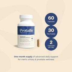 Protaflo Prostate Supplements for Men – Supports Urinary 60 Count (Pack of 1)