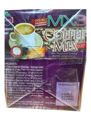 2 Boxes MX3 Coffee Mix with Mangosteen Exocarp New Low Acid- Expires April 2028