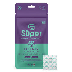 Super Patch LIBERTY Balance Stability Mobility Patches 30-Pack Drug-Free