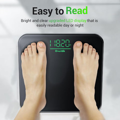 Ovutek Bathroom Scale for Body Weight, Highly Accurate Digital Weighing Machine