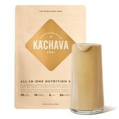 Ka’Chava Whole Body Meal Shake Chai 2 lb – Vegan Protein Powder (15 Servings)