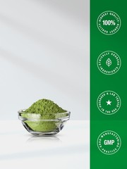 Organic Greens & Prebiotic Powder | 5.18 oz | Strawberry Kiwi | by Horbäach