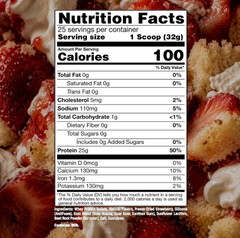 RAW Whey Isolate Protein Powder, Strawberry BumCake (CBUM Itholate Protein)