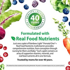 Rainbow Light Prenatal Multivitamin One + for 30 Count (Pack of 1), Green
