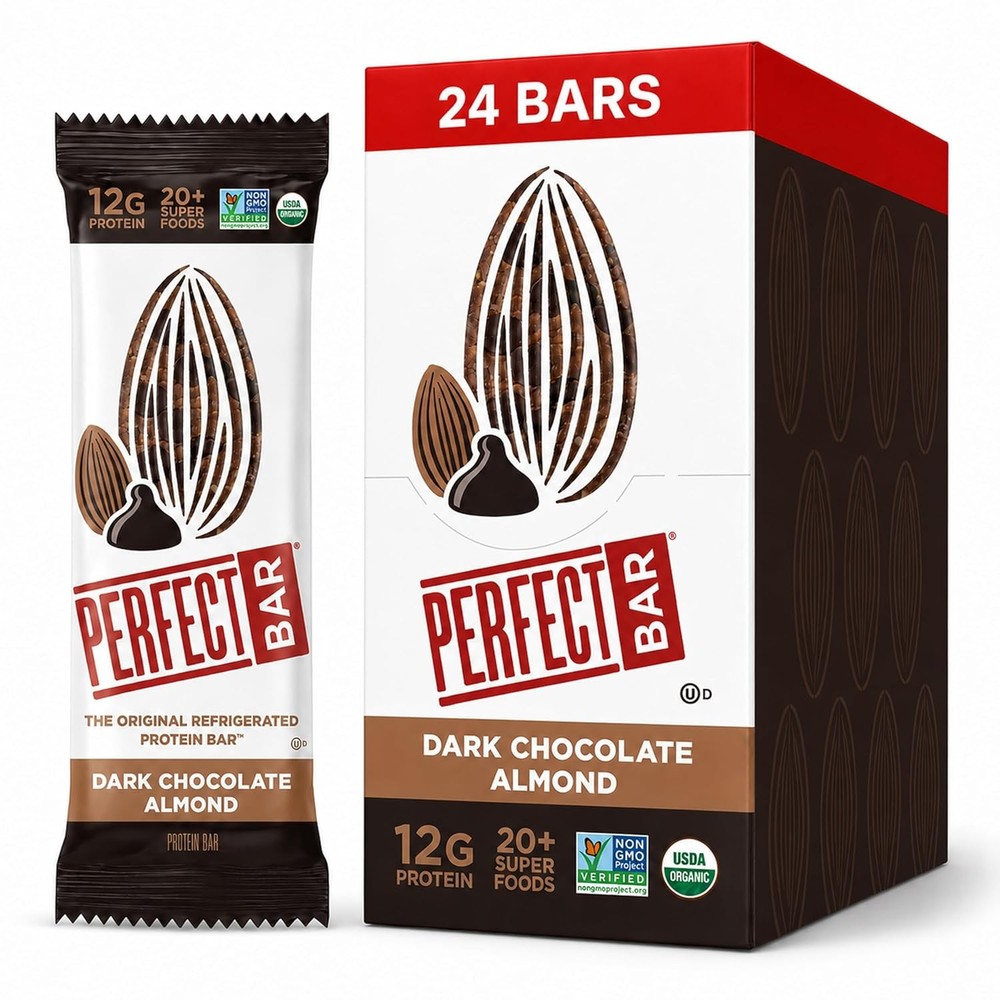Perfect Bar Original Dark Chocolate Almond Protein Bar 2.2oz